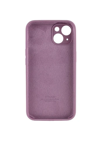 Чохол Silicone Case Full Camera Protective (AA) для Apple iPhone 14 (6.1") Ліловий Epik (373937855)