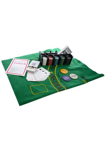 Настільна гра Покер у металевій коробці для компанії від 2 гравців розважальна гра для дітей від 10 років Metr+ (368757164)