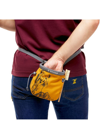 Мешочек для Магнезии Vertika Размер L Желтый SIMOND (342966882)