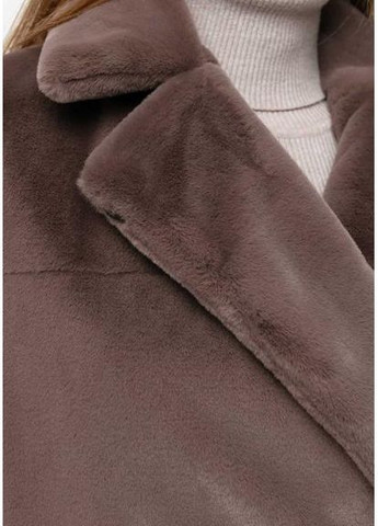 Пальто з Екохутром і Шалевим Коміром 1101M-C Т. беж/ горне ехо SAM Samange (367582221)