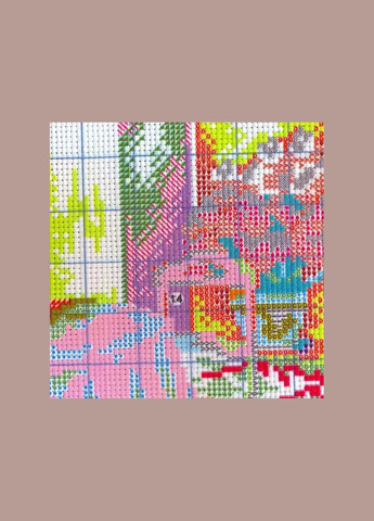 Набір для вишивання за нанесеною на канву схемою "Summer aftenoon 2". AIDA 14CT printed 41*53 см Joy Sunday (313613286)