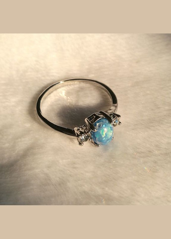 Кольцо Лидия с синим камнем 18 No Brand (276535906)
