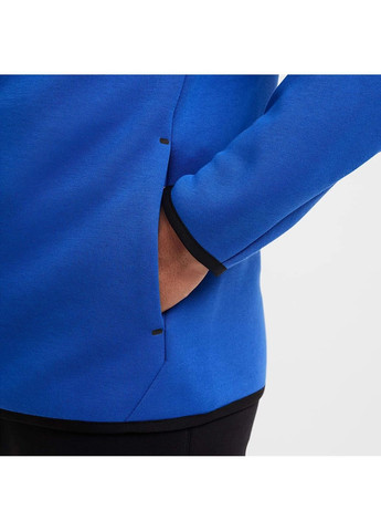 Толстовка чоловіча Tech Fleece Blue Nike (364838523)