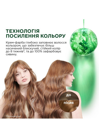 Фарба для волосся Color Naturals відтінок 4 1/2 темний шоколад, 110 мл Garnier C4432526 (366578672)