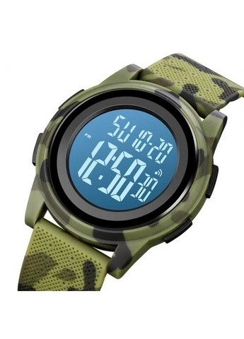 Годинник чоловічий Military New Хакі + будильник і підсвітка Skmei (329444553)