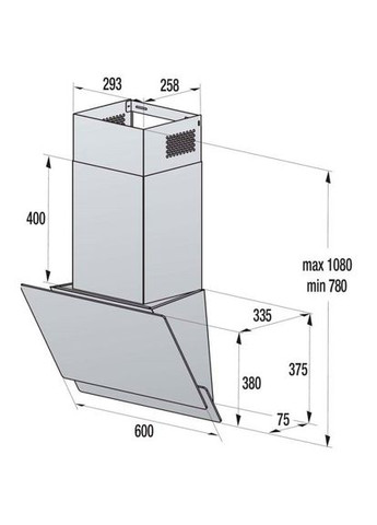 Витяжка WHI 649 EXBG (NB60E-L15B7) Gorenje (307472923)