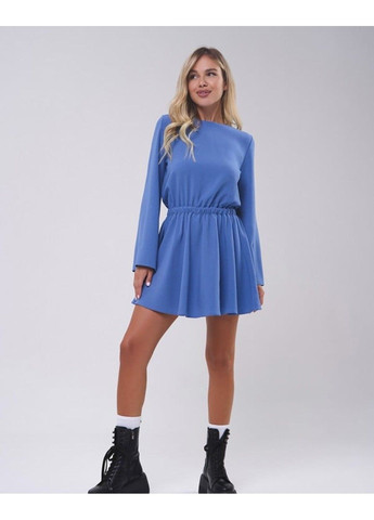 Блакитна повсякденний сукні 14806 блакитний ISSA PLUS