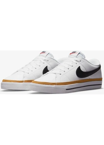 Кеди жіночі COURT LEGAC NN біло-чорні DH3161-100 Nike COURT LEGACY білі (396999601)