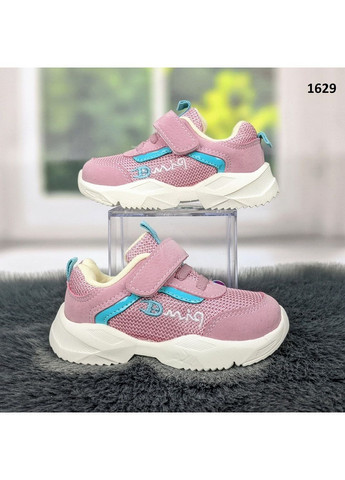 Розовые демисезонные кроссовки детские для девочки FZD