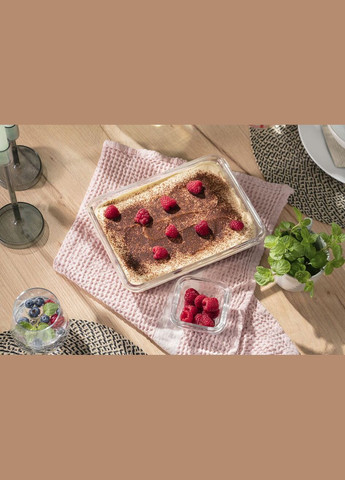 Форма універсальна з кришкою MASTERSEAL GLASS 800 мл, скло Tefal (314833430)