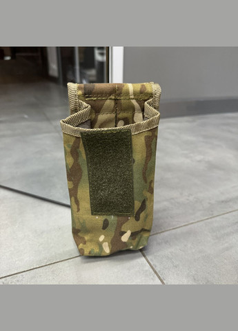 Подсумок закрытого типа под 2 магазина АК/М16 с Молли, Мультикам,, чехол под рожок, подсумок под рожок WinTac (362601567)