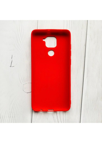 Матовий червоний чохол на Xiaomi Redmi Note 9 / 10X Куромі (принт 390) Creative (360662671)