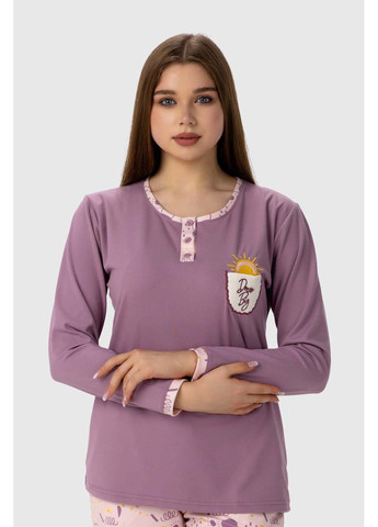 Фиолетовая всесезон пижама женская Lush