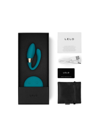 Вибратор для пар Tiani Duo Ocean Blue, 2 мотора, пульт ДУ - CherryLove Lelo (332209814)
