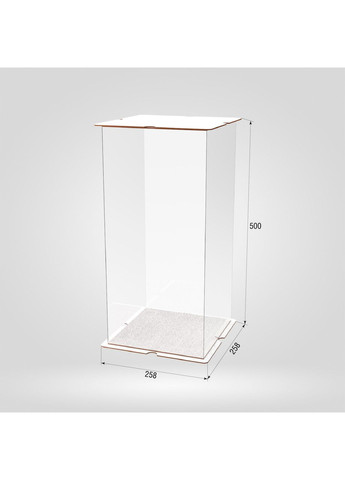 Коробка для тортів, квітів та подарунків 230х230х500 Ekostar (368306574)