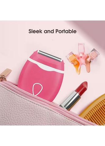 Жіноча універсальна бритва від батарей ААА HJ-571 рожевий No Brand (356112251)