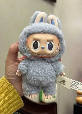 М'яка фігурка-сюрприз брелок іграшка персонаж Лабубу з петлею для кріплення на рюкзак 17 см (480636-Prob) Колір рандом Unbranded (339147238)