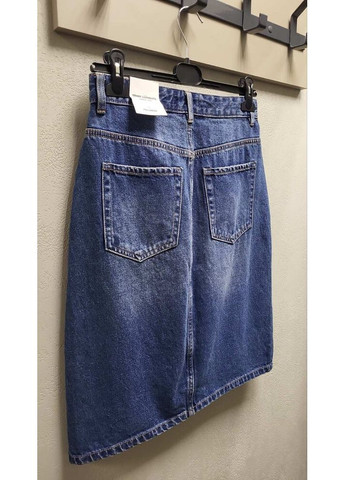 Синяя джинсовая юбка 7396/392/427 Pull & Bear