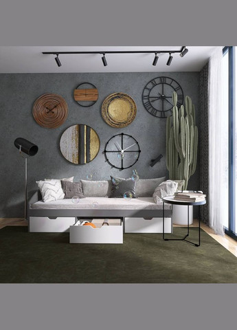 Кровать односпальная с ящиками Комфорт 3 193х84х59 см /Нимфея Альба (белый) (EVR-5806) Еверест (329296512)