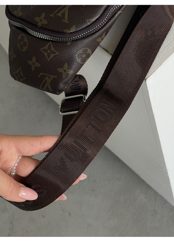 Чоловіча сумка слінг месенджерчерез коричневий плече No Brand (369935024)