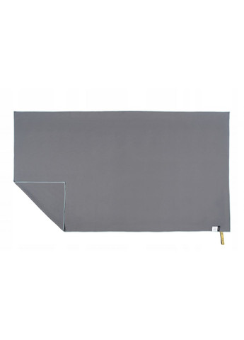 Полотенце спортивное 130 x 75 см из микрофибры Grey (P-5907739317261) 4FIZJO светло-серый