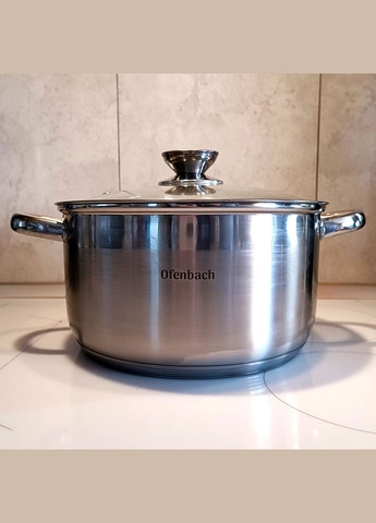 Кастрюля из нержавеющей стали с многослойным дном 1.1 л Ofenbach (303211989)