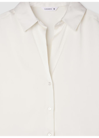 Молочная блузка женщин Terranova