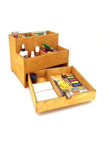 Органайзер настільний з дерева Морріс каррі (КНЦ-001203) No Brand (328226725)