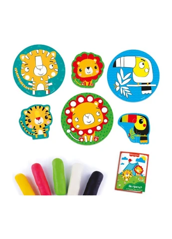 Набір для творчості Fisher Price "Казковий зоопарк" VT4502-03 з екотістом Vladi toys (364892730)