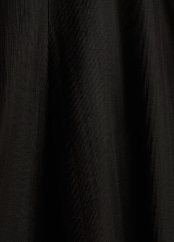 Черное кэжуал платье H&M однотонное