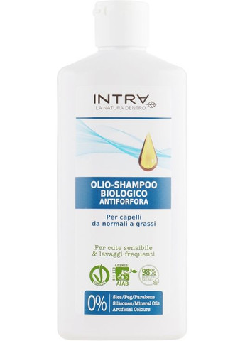 Шампунь-олія проти лупи Anti-Dandruff Oil-Shampoo 200ml (643055-31222313) Intra (368870906)