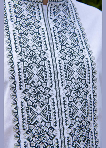 Біла чоловіча вишиванка максим біла V&V (325686335)