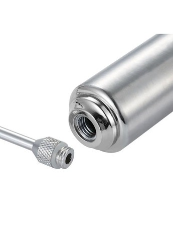 Маринатор шприц инжектор маринада для мяса и овощей серебристый из нержавеющей стали+ 3 иглы в комплекте No Brand (317353304)