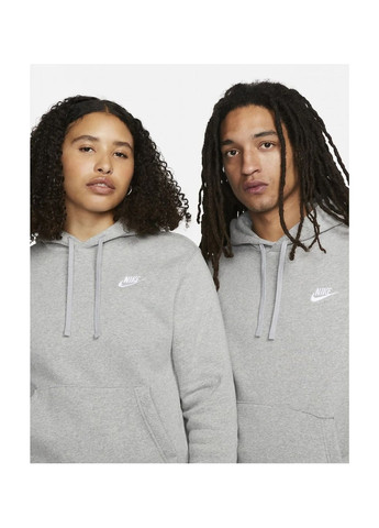 Худі чоловіче NSW Club Crew Grey Nike (364838694)