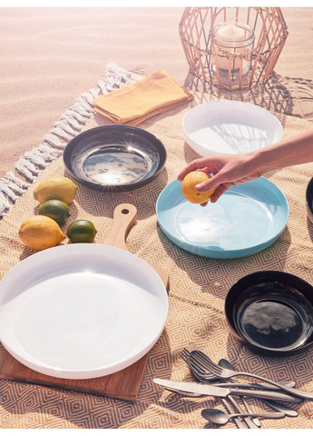 Блюдо FRIENDS TIME BLACK /29 см серв. (P6363) Luminarc (365278586)