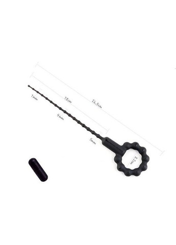 Ерекційне кільце з вібруючим уретральним катетером K000031 No Brand (366887873)