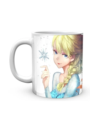 Чашка с принтом Frozen Холодное Сердце Эльза Анна FZ.002.15 Кружка керамическая 0,33 GeekLand (378961139)