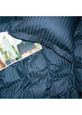 Постельное белье SatinStripe 30-0021DarkBlue 220х240 (m216292) Mirson SatinStripe 30-0021DarkBlue 220х240 King Size (366562671)