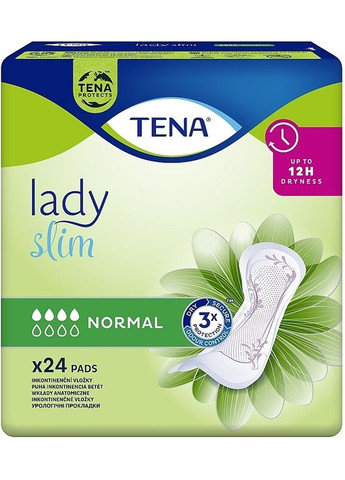 Урологічні прокладки LADY SLIM NORMAL, 24 ШТ. - 24шт (995586-31015814) Tena (368646262)