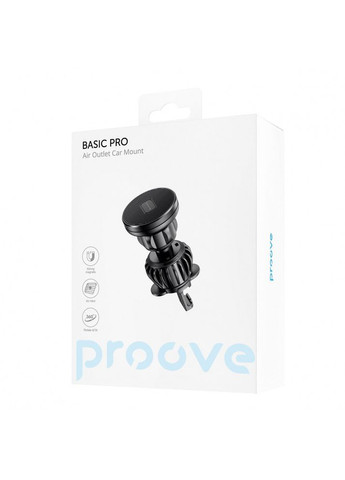 Автотримач Basic Pro Air Outlet Car Mount black Proove (333800025)
