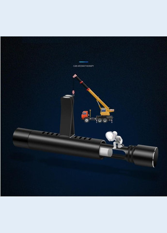 Ароматизатор автомобіль Lanxuan освіжувач повітря в машину + 5 змінних картриджів Чорний (FR050823) No Brand (330779151)