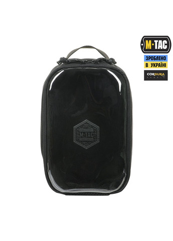 Органайзер утилитарный прозрачный Elite Small Gen.II Black M-TAC (303261974)