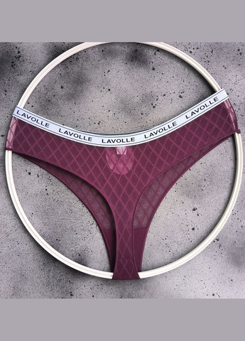 Трусики стрінги з прозорої сіточки Lavolle (331150422)