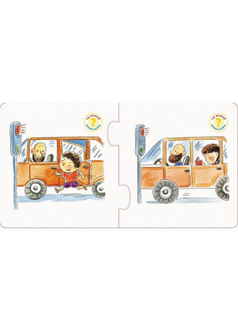 Настольная игра Правильно-неправильно В транспорте 973002 с наклейками No Brand (330606223)