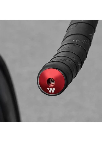 Заглушки в кермо YP0719437 Red велосипедні 10 шт. West Biking (392468626)