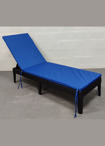 Матрац для шезлонга RIO 195x58x4 см синій електрик eGarden (322069169)