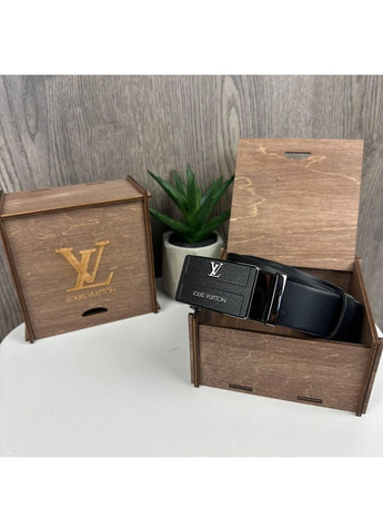 Мужской кожаный ремень автомат натуральная кожа для мужчин широкий пояс ProDobro (363259288)