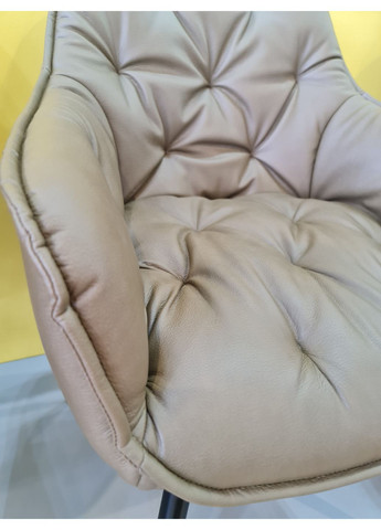 Стілець кухонний CHERRY чорний каркас/оливковий шкіра синтетична CHERRYCOL Signal (372178317)