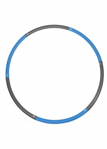 Обруч массажный Hula Hoop 90 см Grey/Blue SportVida SV-HK0216 (347311934)