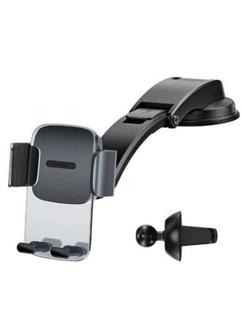 Держатель для мобильного Easy Control Clamp Car Mount Holder (A Set) Black Baseus (300681170)